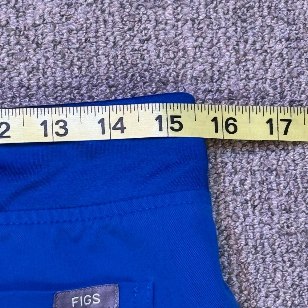FIGS Zamora Jogger Scrub Pants Royal Blue Womens Medium W18SW2005 - Picture 6 of 9